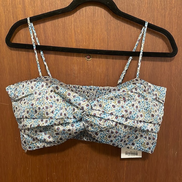 NWT Zara Floral Bra Top - Picture 1 of 8